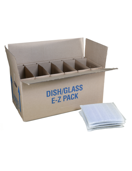 Complete Protection Set For Dishes E-Z Pack With Foam Poaches