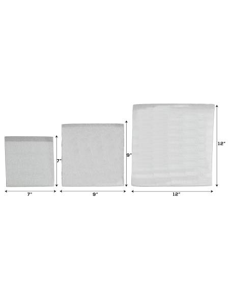 Complete Protection Set For Dishes E-Z Pack Foam Poaches Sizes