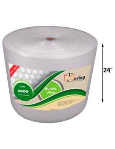 3/16" Small Bubble Wrap 24" x 500 ft (Front)